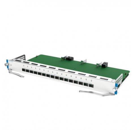 Ruijie M7000-16XS-EA Tarjeta Switch de Expansion para Chasis - 16x SFP+ hasta 10Gbps - Conectores LC - Color Acero