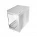 Mars Gaming MCâ??3TCORELCDM Minitorre Ultracompacta - Soporte MicroATX/Mini-ITX - Triple Cristal Templado - Pantalla IPS de 7.2â? Personalizable - 5 Ranuras de Expansion - 435x287x370mm - Color Blanco