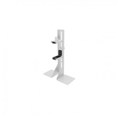 Mars Gaming MCA-GCBPRO Soporte de Tarjeta Grafica GPU - Ajustable en Altura - Base Magnetica Antideslizante - Acero - 100x40x144mm - Color Blanco