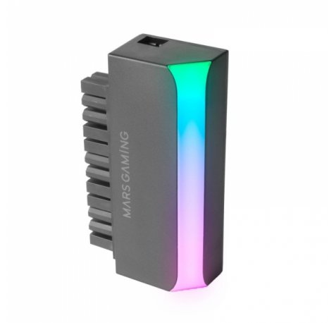 Mars Gaming MCA-L24 Adaptador ATX - Gestion de Cables Optimizada - Iluminacion ARGB Personalizable - Instalacion Plug & Play - Compatibilidad Universal - Color Varios