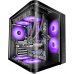 Mars Gaming MC-CURV Caja Torre ATX - Cristal Templado Curvo Continuo - Doble Camara - Conectividad USB-C y USB 3.0 - 7 Ranuras de Expansion - 343x286x353mm - Color Negro