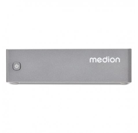 Medion S06e MD35340 Mini Ordenador Intel N100 - HDMI, DisplayPort, USB3.2, USB-C, RJ-45, WIFI6, Bluetooth - Color Gris