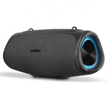 Medion Life P61746 M Altavoz 30W - Bluetooth 5.3 - Modo Broadcast - Resistente al Agua - Hasta 42 Horas de Autonomia - Iluminacion RGB - Color Antracita