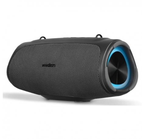 Medion Life P61746 M Altavoz 30W - Bluetooth 5.3 - Modo Broadcast - Resistente al Agua - Hasta 42 Horas de Autonomia - Iluminacion RGB - Color Antracita
