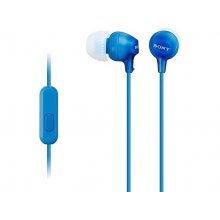 Sony MDR-EX15AP Auiculares con Microfono Inâ??Ear con Cable - Iman de Neodimio - Conexion Jack 3,5mm - Cable 1,2m - Color Azul