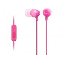 Sony MDR-EX15AP Auiculares con Microfono Inâ??Ear con Cable - Iman de Neodimio - Conexion Jack 3,5mm - Cable 1,2m - Color Rosa