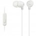 Sony MDR-EX15AP Auiculares con Microfono Inâ??Ear con Cable - Iman de Neodimio - Conexion Jack 3,5mm - Cable 1,2m - Color Blanco