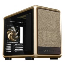 Cooler Master MasterFrame 400 Mesh Gold Limited Edition Caja MicroATX - 2x USB-A 3.2 1x USB-C 3.2 1x Audio y Micro - Ventana Lateral - Color Dorado
