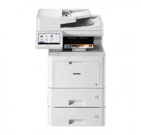 Brother MFC-L9670CDN Impresora Multifuncion Laser Color Duplex Fax 40ppm + Bandeja Adicional de 500 Hojas