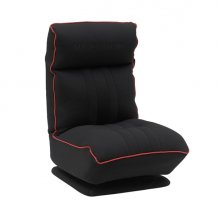 Mars Gaming MGC-THRONE Sofa Gaming de Espuma de Alta Densidad - Base con Rotacion 360Âº - Respaldo y Reposacabezas Ajustables - Plegable - Tejido Transpirable - Color Negro y Rojo