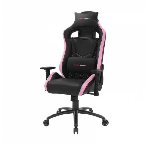 Mars Gaming MGCXNEO Silla Premium - Confort Excepcional - AIR-TECH PRO - Cojines Soft-Touch - Piston Clase 4 - Ruedas XL 65mm - Base Acero Reforzado - Color Negro