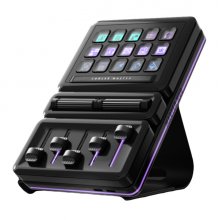 Cooler Master Hub Stream Kit - Master hub 3 x Knob - Master Hub Encoder IPS Display - Streaming - Gaming - Negro