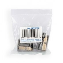 Milan Pack de 2 Sacapuntas de Recambio para Sacapuntas Electrico Doble - Maxi y Regular - Color Transparente