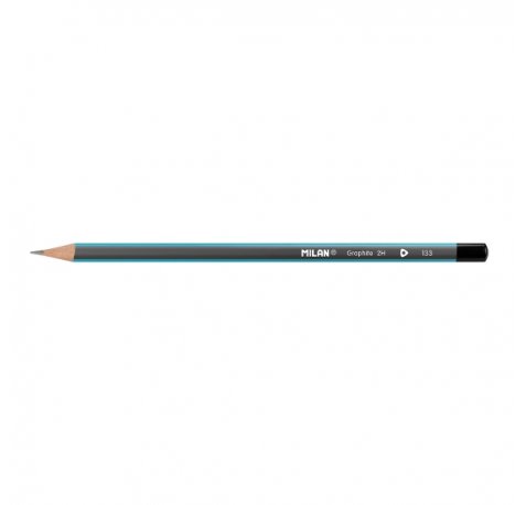 Milan Lapices de Grafito 2H - Triangular - Color Azul (12 uds)