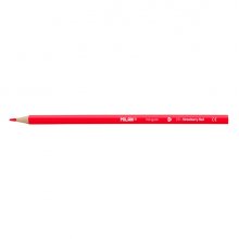Milan Unicolor Lapices de Color Rojo - Triangular - Color Rojo (12 uds)