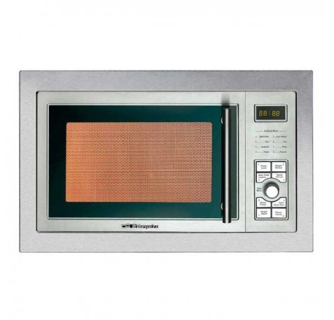 Orbegozo MIG 2325 Microondas Encastrable - Potencia y Seguridad para tu Hogar - 8 Niveles de Potencia - 9 Menus de Coccion Rapida - Sistema de Seguridad para Niños - Durabilidad en Acero Inoxidable