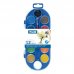 Milan 80011 Estuche de 12 Acuarelas Ø30 mm + Pincel  Serie 101 - Mezclable - Colores Surtidos (6 uds)