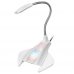 Mars Gaming MMiC Microfono de Mesa con Cuello Flexible USB - Iluminacion RGB - Boton Silencio - Cable de 1.50m