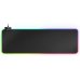Mars Gaming MMPRGB2 Alfombrilla RGB XXL con HUB USB2.0 - Deslizamiento Nanotextil - Iluminacion RGB Control - Diseño XXL - 2 Puertos USB - Resistente y Flexible - 800x300mm - Color Negro