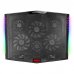 Mars Gaming MNBC5 Base de Refrigeracion para Portatil hasta 19" - 6 Ventiladores - 7 Posiciones de Inclinacion - Iluminacion ARGB Dinamica - Base para Smartphone - Rejilla de Aluminio - 2 Puertos USB 2.0