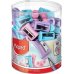 Maped Vivo Pastel Sacapuntas de Plastico con 1 Orificio - Cuchilla de Acero Afilada y Resistente - Colores Pastel Surtidos (75 uds)