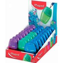 Maped Shaker Sacapuntas con Deposito de Gran Capacidad - 1 Agujero - Forma Ergonomica - Colores Surtidos - Caja Expositora de 25 uds. Maped Shaker Sacapuntas con Deposito de Gran Capacidad - 1 Agujero - Forma Ergonomica - Colores Surtidos - Caja Expositora de 25 uds.