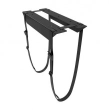 Aisens Soporte para CPU Debajo de Escritorio con Correa - Color Negro