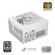 Mars Gaming MPZE750SIM Fuente de Alimentacion ATX de 750W - 80 Plus Silver - Modular - 14dB - 150x160x85mm - Color Blanco