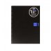 Miquel Rius Notebook1 Cuaderno de Espiral Formato A4 - 80 Hojas Microperforadas con 4 Taladros - Cuadricula 5x5 - Banda de las Hojas Azul - Cubiertas de Polipropileno - Color Negro (5 uds)