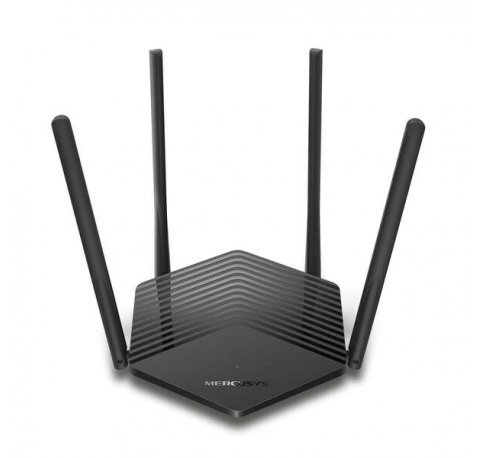 Mercusys MR60X Router Inalambrico WiFi 6 Doble Banda - 3 Puertos 10/100/1000Mbps - 4 Antenas 5dBi