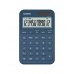 Casio SL-20YC Calculadora de Sobremesa con Pantalla LCD de 12 Digitos - Calculo de Impuestos, Porcentajes, Raiz Cuadrada etc... - Alimentacion Solar y Pilas - Color Azul Navy
