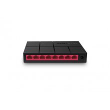 Mercusys Switch Sobremesa 8 Puertos RJ45 10/100/1000Mbps - Diseño Compacto - Plug & Play - Tecnologia Verde