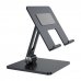 Aisens Soporte de Sobremesa Tamaño XXL Ajustable (2 Pivotes) para Movil / Tablet - Color Gris