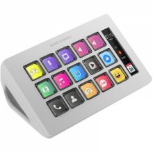 Mars Gaming MSD-ONE Dispositivo Compacto - Pantalla LCD Ampliada - Software Personalizable - Compatible con Windows y Mac - Ideal para Streaming y Gaming - Color Blanco