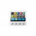 Mars Gaming MSD-PRO Dispositivo de Control para Retransmisiones/Streaming, Trabajo, Gaming - 10 Teclas LCD - 4 Diales Personalizables - Software Personalizable - 137x124x50mm - Color Blanco