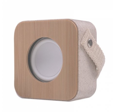 Mars Gaming MS-ECO Altavoz Bluetooth Ecologico - Materiales Sostenibles - Sonido Alta Fidelidad - Bluetooth 5.1 - Autonomia 5h - Color Varios