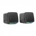 Mars Gaming MS-PRO Altavoz Compacto de 10W - Alimentacion USB - Luces RGB - Jack 3.5mm - Cable de 80cm - Color Negro