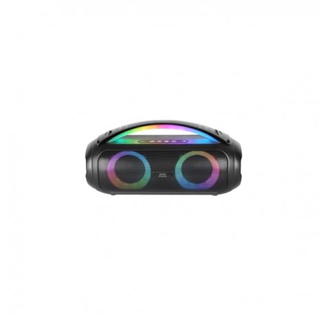 Mars Gaming MS-PULSE Altavoz Bluetooth de 50W - Luces RGB - Bateria de 5000mAh - Microfono Integrado - Color Negro