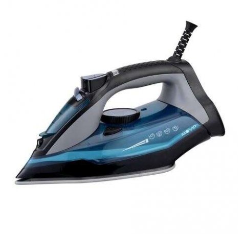 Muvip Plancha de Ropa con Vapor 2800W - Suela de Ceramica - Deposito de 350ml - Control de Temperatura - Vapor Regulable