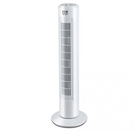 Muvip Ventilador de Torre - 50W - 3 Velocidades - Color Blanco