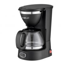 Muvip Cafetera de Goteo - Eléctrica - 650W - Funcion antigoteo - Filtro Permanente Abatible - Indicador Nivel de Agua - Contenedor transparente - Capacidad para 6 Tazas
