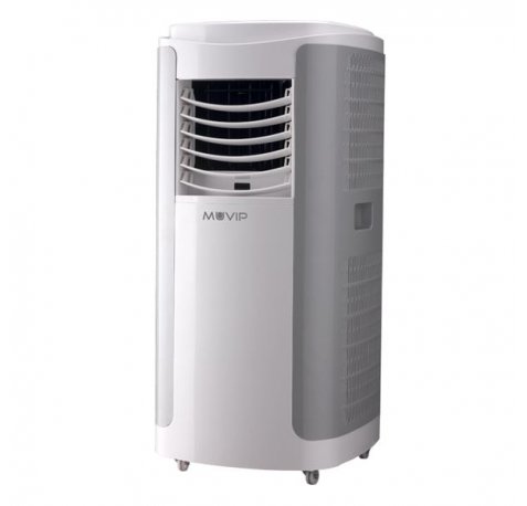 Muvip Aire Acondicionado Portatil 3000 Frigorias 1300W - Pantalla Tactil Superior - Control Remoto - Funciones de Climatizacion y Ventilacion