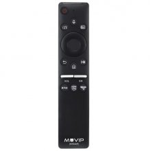Muvip MV0669 Mando Universal para Samsung - Conexion Bluetooth - Botones de Acceso Rapido a Netflix, Prime Video y Rakuten TV - Color Negro