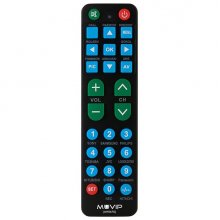 Muvip MV0670 Mando a Distancia Universal - Teclas Grandes - Configuracion Sencilla