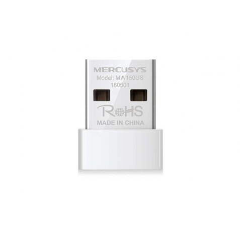 Mercusys Adaptador USB Nano Inalambrico N150 - USB 2.0 - Hasta 150Mbps
