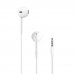 Apple EarPods Auriculares Binaurales - Microfono Integrado - Control de Volumen - Jack 3.5mm - Color Blanco