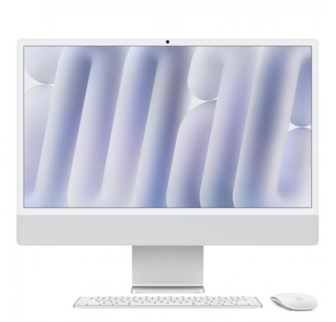 Apple iMac M4 All-in-One 24" Retina 4.5K - 16GB - 256GB - CPU 10N - GPU 10N - Color Plata