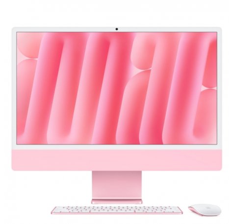 Apple iMac M4 All-in-One 24" Retina 4.5K - 16GB - 256GB - CPU 10N - GPU 10N - Color Rosa