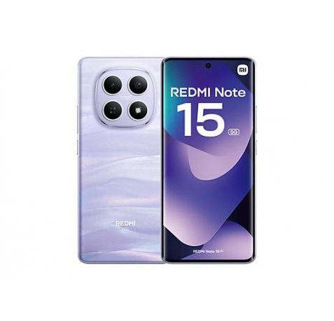 Xiaomi Redmi Note 15 5G Smartphone Pantalla 6.77" - 8GB - 256GB - Camara Principal 108MP - Bateria 5520mAh - Color Lila