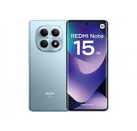 Xiaomi Redmi Note 15 5G Smartphone Pantalla 6.77" - 8GB - 256GB - Camara Principal 108MP - Bateria 5520mAh - Color Azul